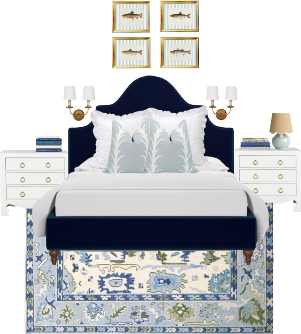 grandmillenial blue and white forever chinoiserie chic coastal bedroom decor 

#LTKFindsUnder50 #LTKStyleTip #LTKHome