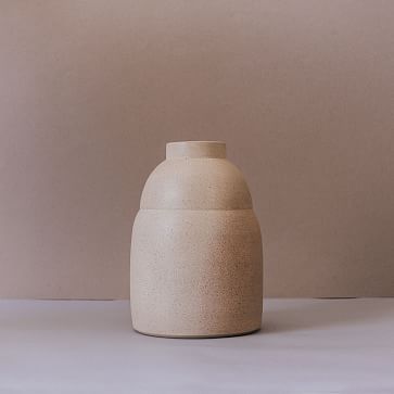 Mexican Handcrafted Ceramic Vase - Chubby | West Elm (US)
