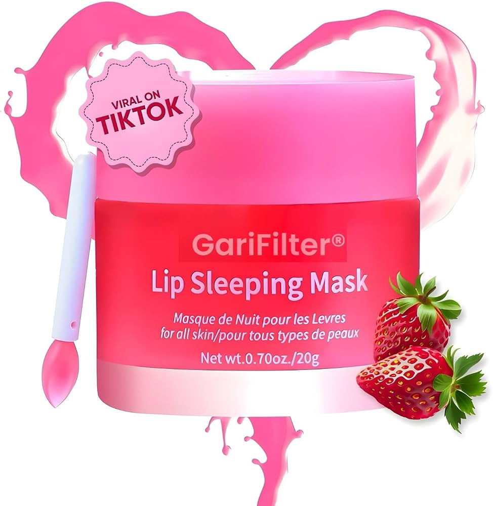 Lip Sleeping Mask - Intensive Hydration with Vitamin C, Murumuru & Shea Butter | Antioxidant Trea... | Amazon (US)
