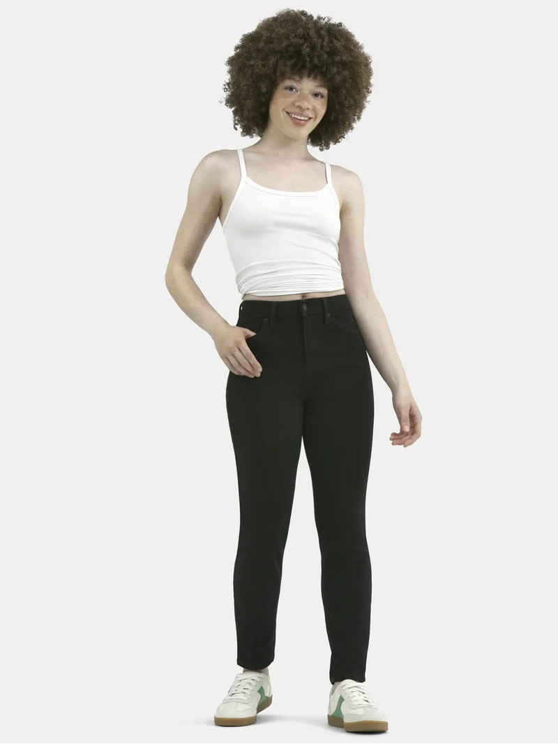 No Boundaries High Rise Skinny Jeans, 29” Inseam, 1 or 2-Pack, Women’s - Walmart.com | Walmart (US)