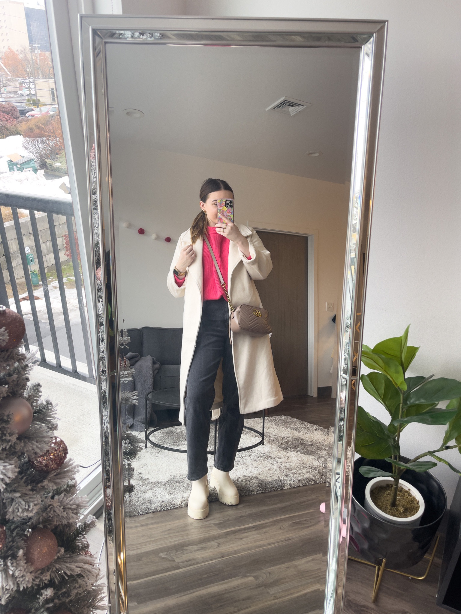 Business casual outfit idea for wintertime! Featuring a cozy free people sweater and 90s jeans

I’m wearing a S sweater, M coat, size 31 jeans and size 9 boots

#LTKstyletip #LTKworkwear #LTKSeasonal