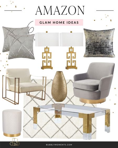 Infuse your living space with glamour and sophistication with our curated collection of glam home ideas. From glamorous lighting fixtures to statement furniture pieces, each element is carefully chosen to bring a touch of luxury into your home. Get ready to turn heads and inspire envy with your impeccably styled space.  #GlamHome #ElegantSpaces #InteriorDesign #SophisticatedStyle #HomeInspiration

#LTKhome #LTKfamily #LTKstyletip