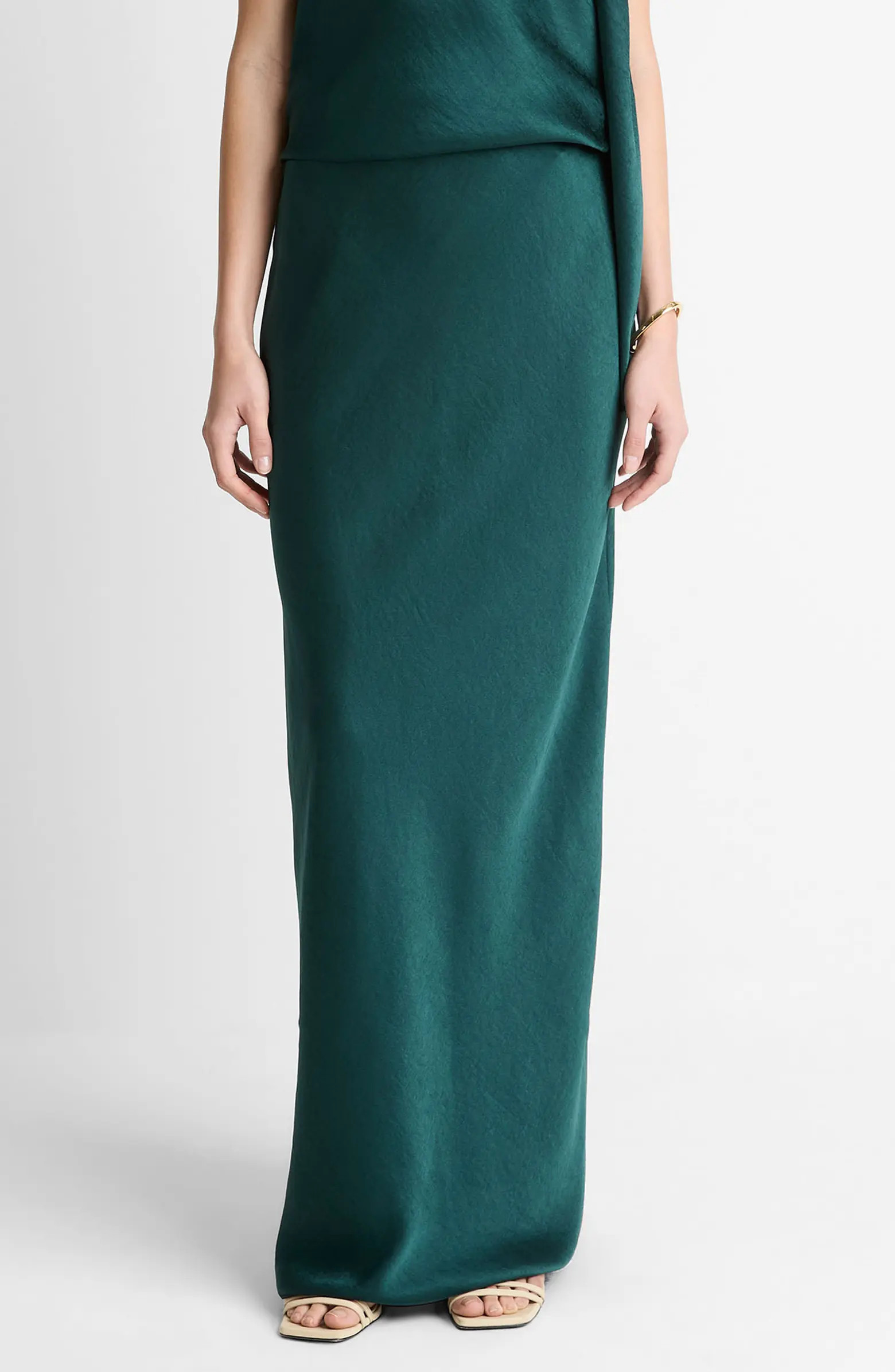 Satin Bias Column Skirt | Nordstrom