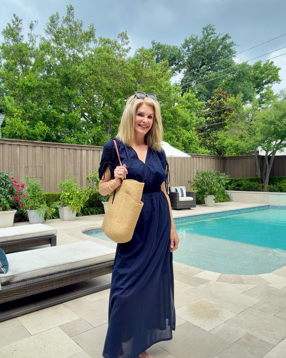Packable summer style! 

Size S
