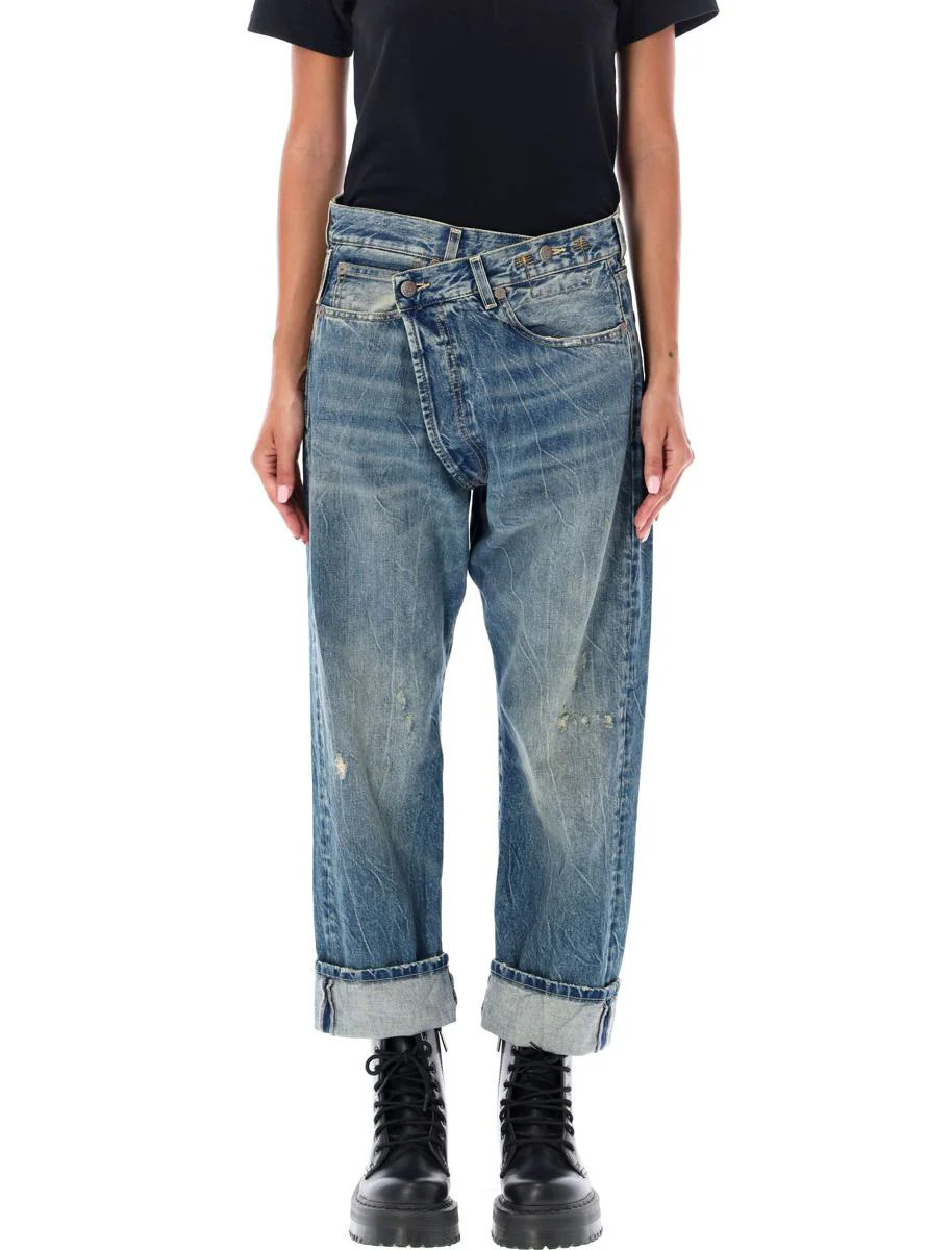 R13 Crossover Jeans | Baltini