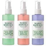 Mario Badescu Spritz Mist and Glow Facial Spray Collection Trio, Lavender, Cucumber, Rose , 4 Fl Oz  | Amazon (US)