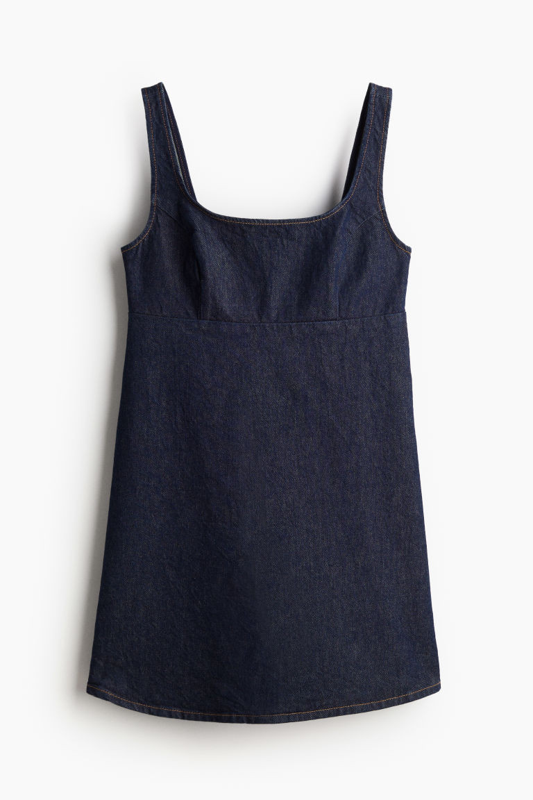 Denim Jumper - Dark denim blue - Ladies | H&M US | H&M (US + CA)