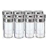 Kamenstein Empty Jars, Set of 12, 3 Ounce, Silver Cap | Amazon (US)