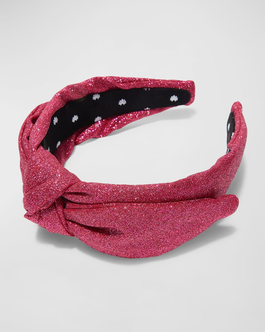 Lele Sadoughi Glitter Veronica Headband | Neiman Marcus