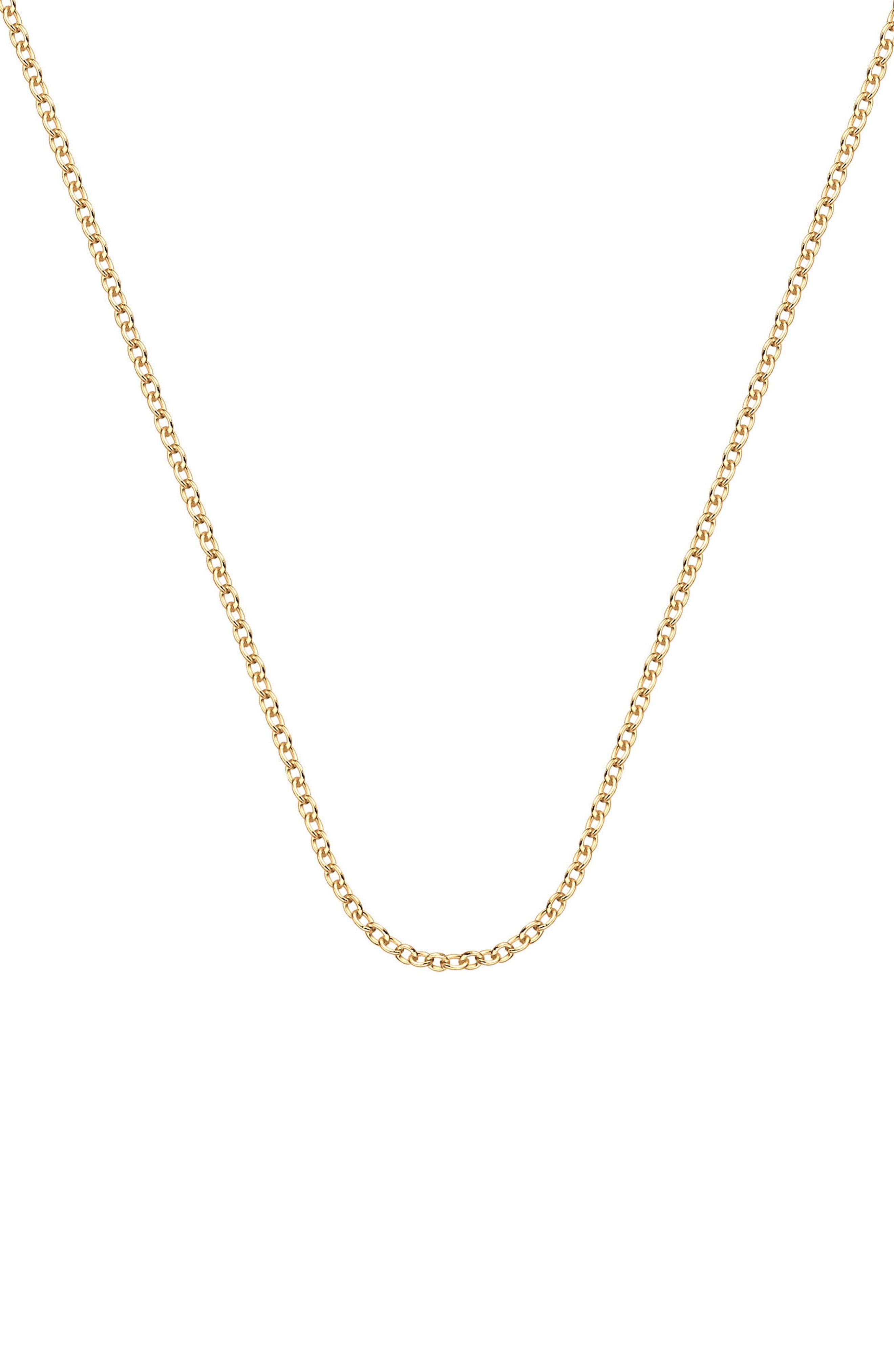 Monica Vinader 32 Inch Adjustable Rolo Chain | Nordstrom