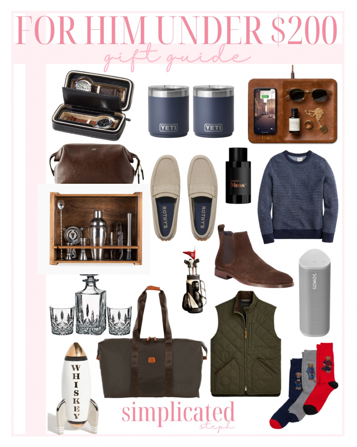 For him under $200 

Gifts for him, gifts for boyfriend, gifts for  husband, gift guide, under $200 gifts 

#LTKHoliday #LTKmens #LTKGiftGuide