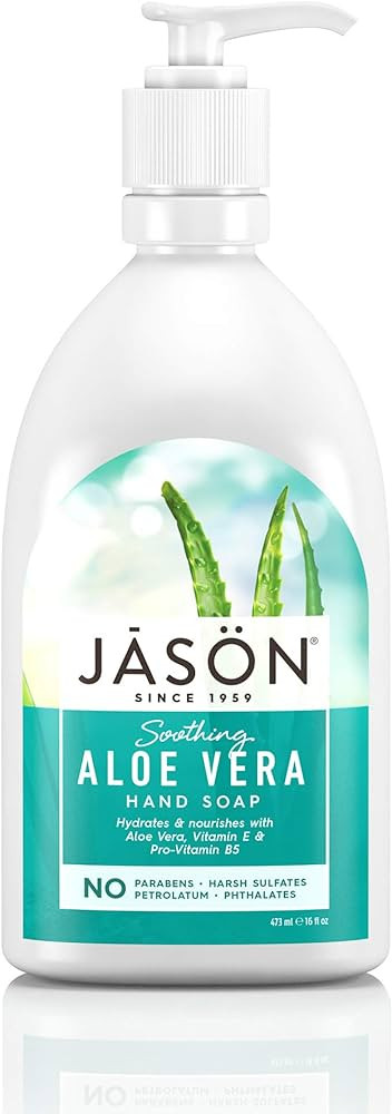 Jason Pure Natural Hand Soap - Soothing Aloe Vera 470 ml | Amazon (UK)