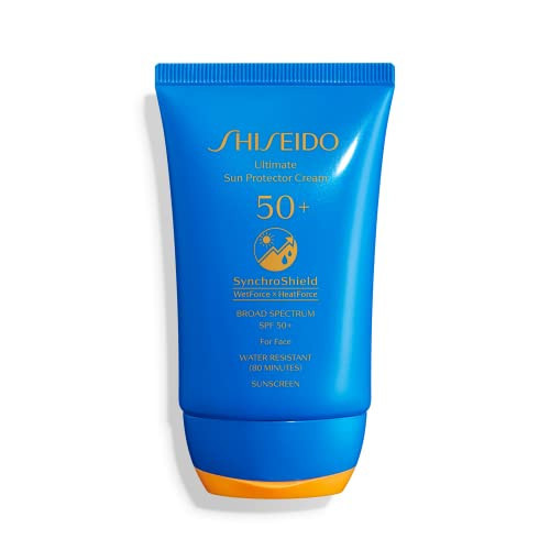 Shiseido Ultimate Sun Protector Cream - 50 mL - Invisible Broad-Spectrum SPF 50+ Sunscreen - Lightweight Formula - All Skin Types | Amazon (US)