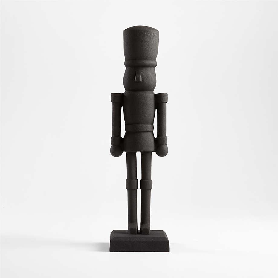 Zinc Christmas Nutcrackers | Crate & Barrel | Crate & Barrel