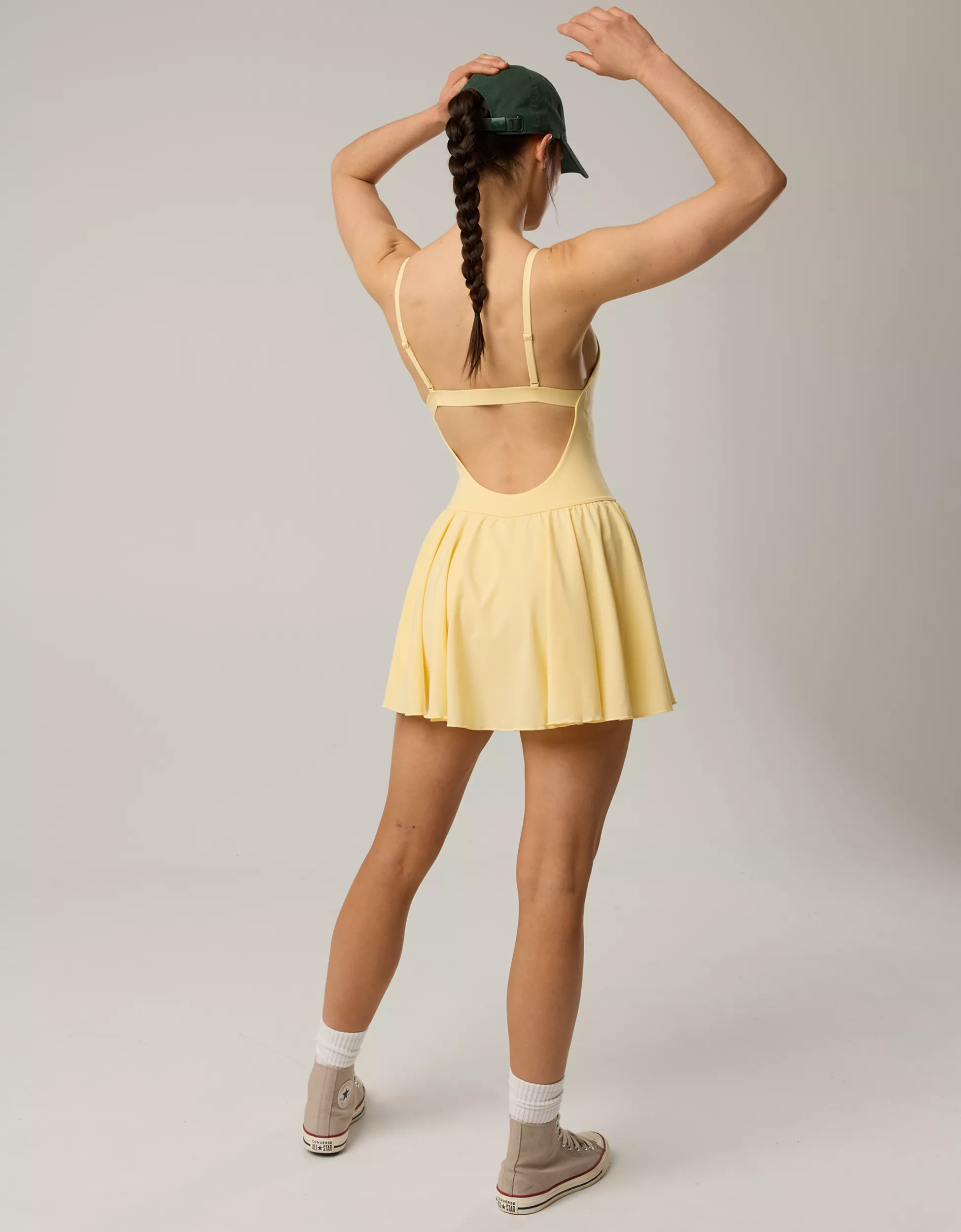 OFFLINE By Aerie Real Me Apron Mini Dress | American Eagle Outfitters (US & CA)