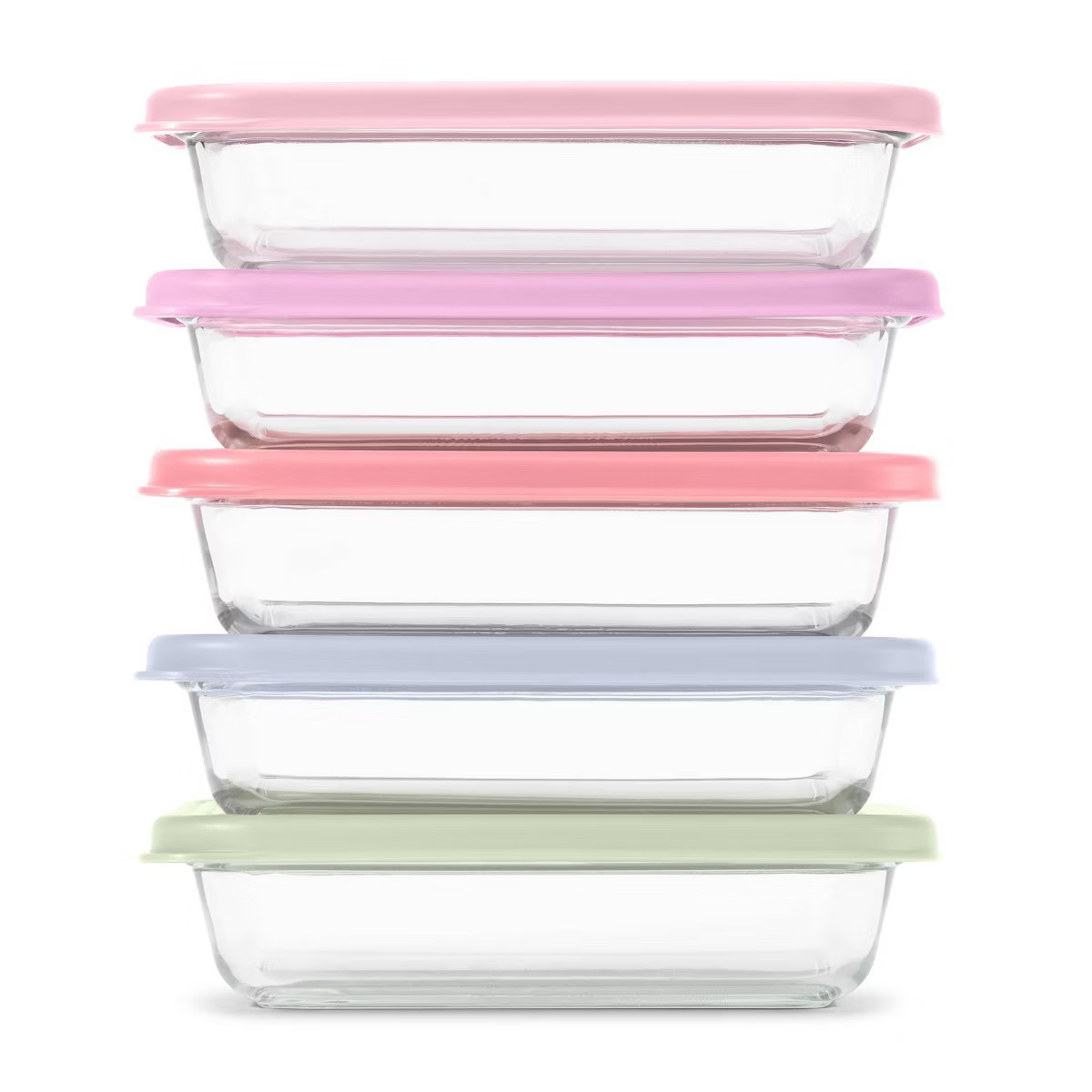 Ello Everyday 10pc 3c Glass Meal Prep Food Storage Container Set | Target