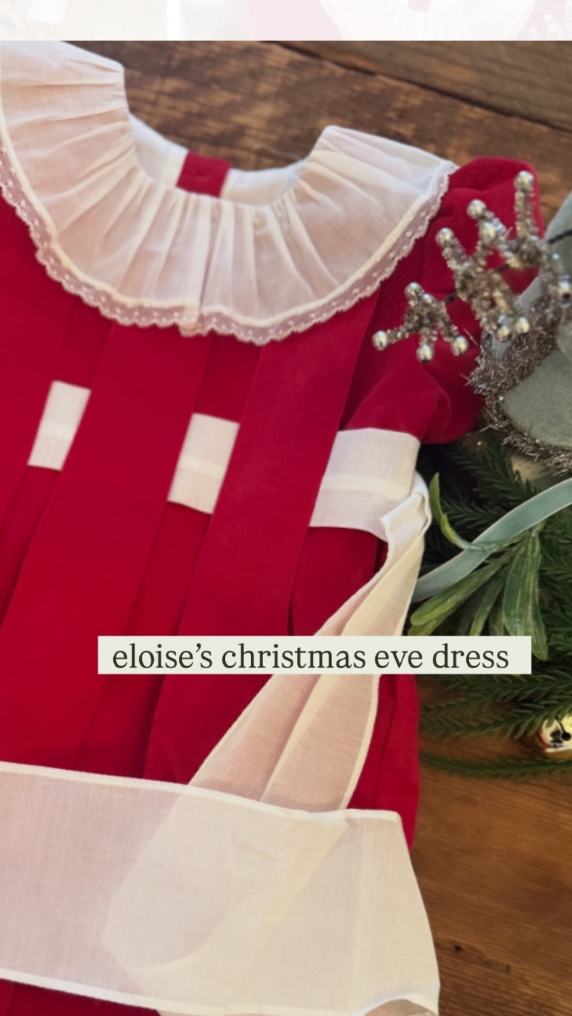 sweetest christmas eve dress for eloise! 

#LTKGiftGuide #LTKHoliday #LTKmomlife