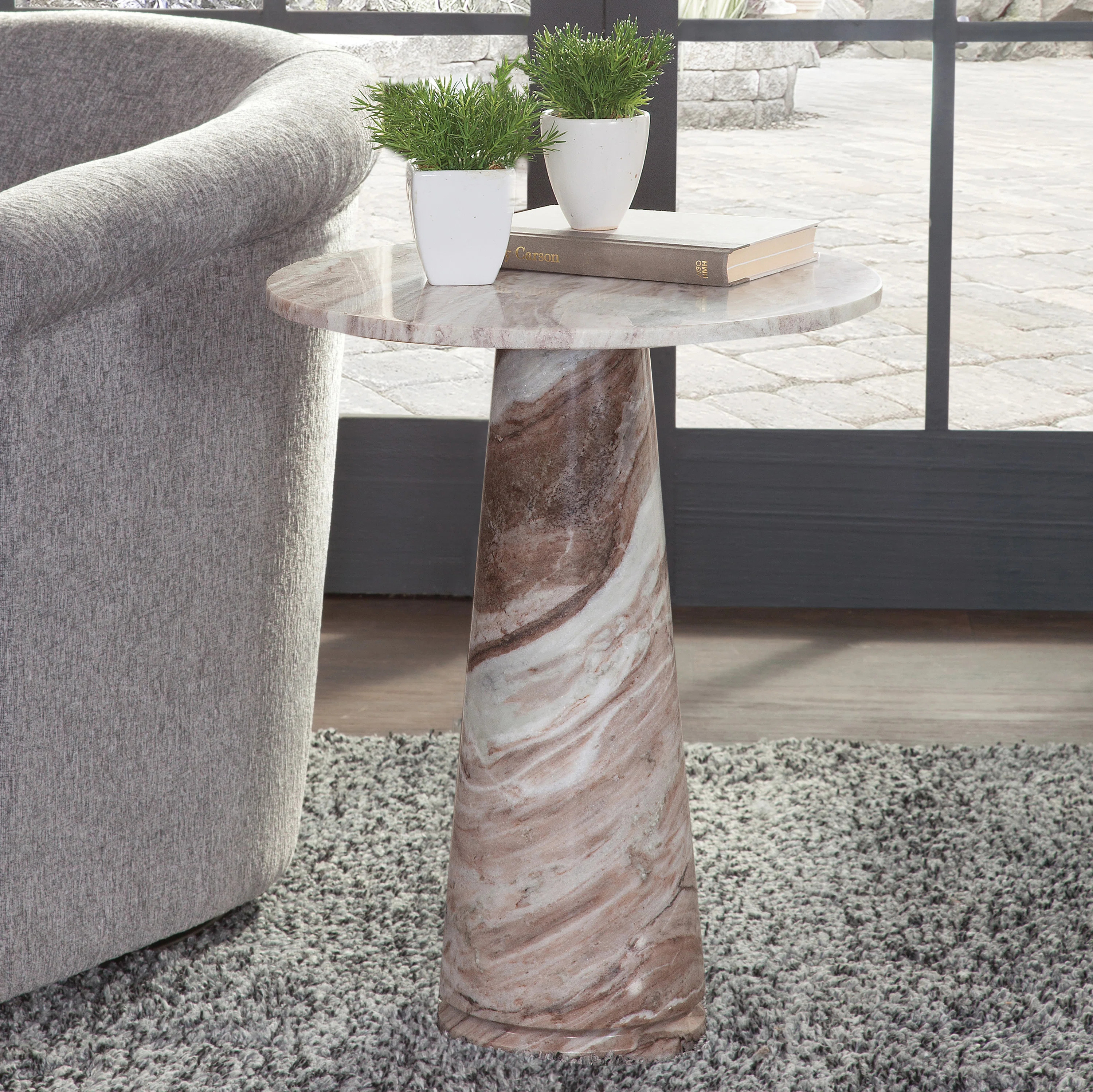Joni Marble End Table | Wayfair North America