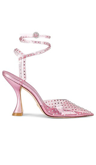 Glam XCurve 100 Wrap Pump in Light Pink, Cotton Candy, & Clear | Revolve Clothing (Global)