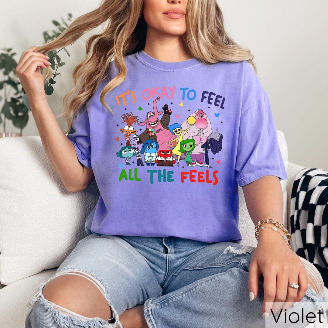 It's Okay to Feel All the Feels T-shirt, Comfort Colors Shirts, Inspirational Tee, Emotion Tees, ... | Etsy (US)