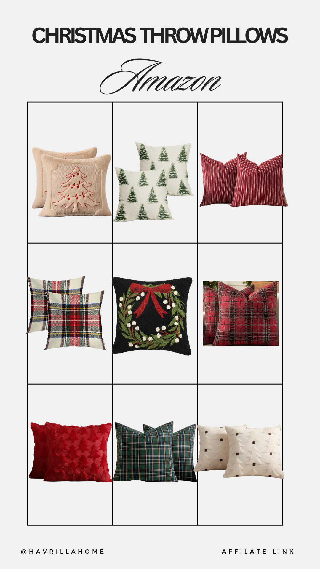 Amazon Christmas Throw Pillows: Amazon Christmas pillows, Amazon Christmas pillow covers, Christmas throw pillows, holiday pillow covers, plaid Christmas pillows, red Christmas pillows, green plaid pillows, Christmas tree pillow, traditional Christmas decor, classic Christmas decor, cozy holiday home, Christmas couch decor, festive throw pillows, Christmas living room decor, affordable Christmas decor, Amazon holiday home finds, traditional holiday decorating

#LTKSeasonal #LTKHome