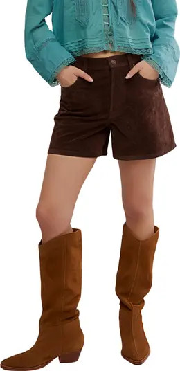 Tippi Faux Suede Shorts | Nordstrom