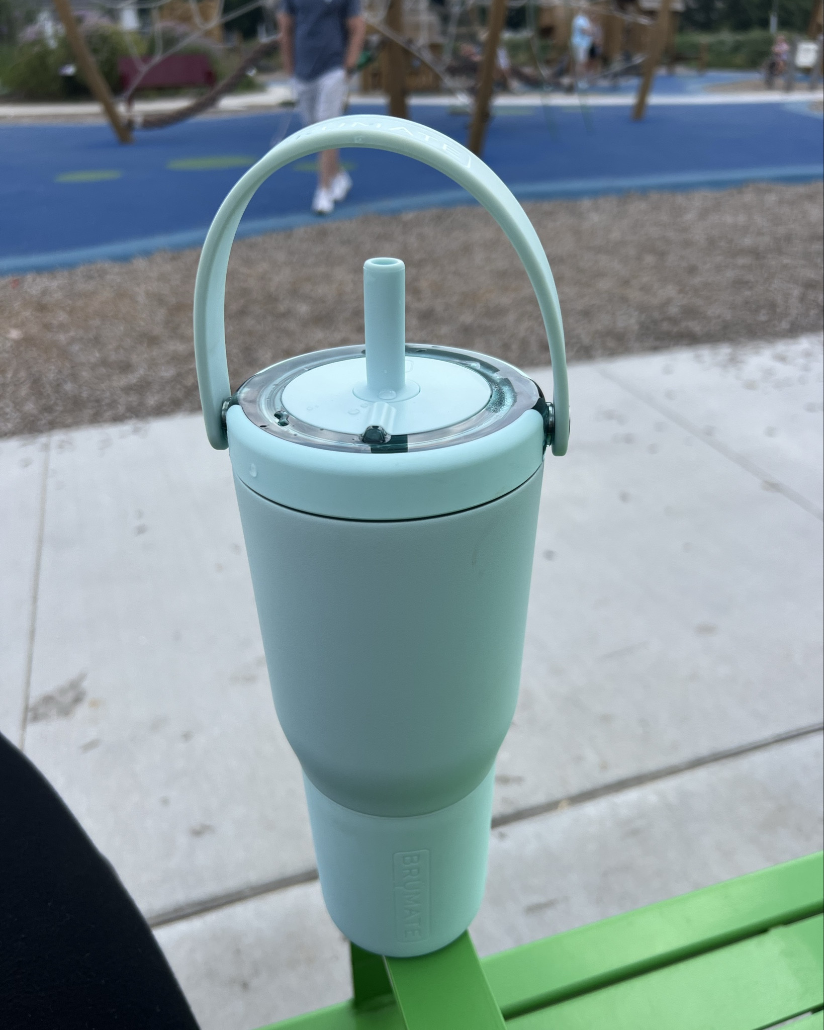 With park season and soon pool season-this tumbler is by far my fav 🤍 it’s 100% leak proof, trust me!! Its stables steel inside(straw included) and love love love the handle and extra silicone cover on the bottom. My kids always grab for my tumblers too! 
@brümate


#LTKmomlife #LTKfitnessgoals #LTKdayinmylife