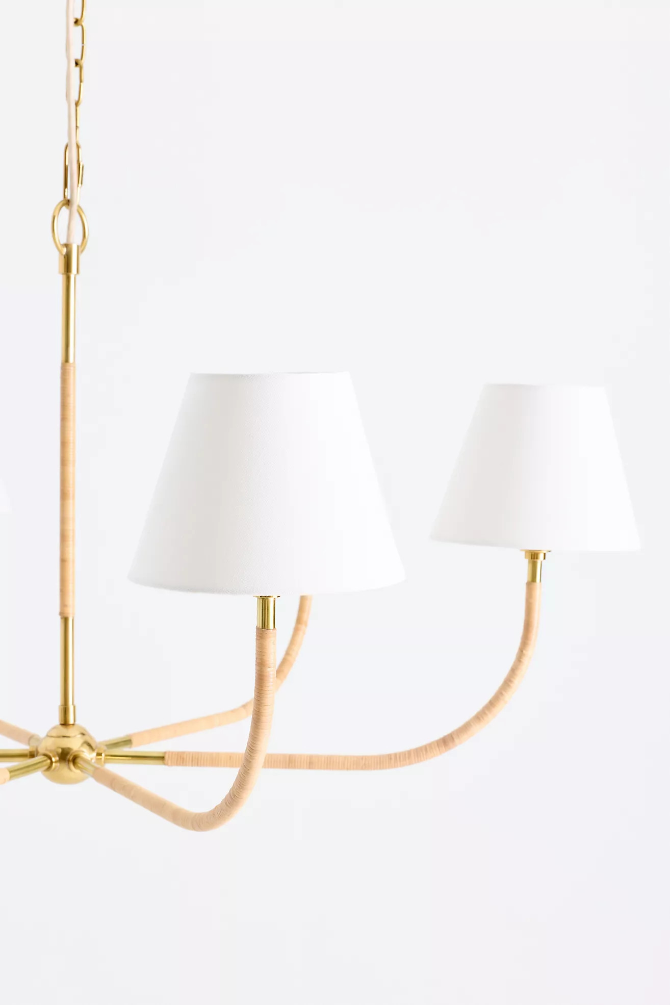 Wrapped Rattan Chandelier | Anthropologie (US)