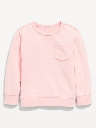 Unisex Long-Sleeve Pocket Sweatshirt for Toddler | Old Navy (US)