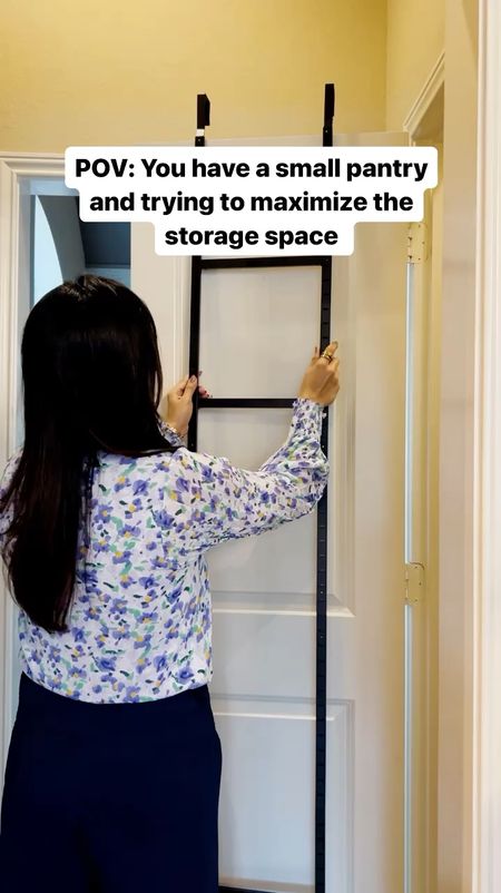 This over the door organizer is very sturdy, comes in 2 colors and I have been using it for over 2 years now and love it 

#LTKFindsUnder50 #LTKHome #LTKVideo