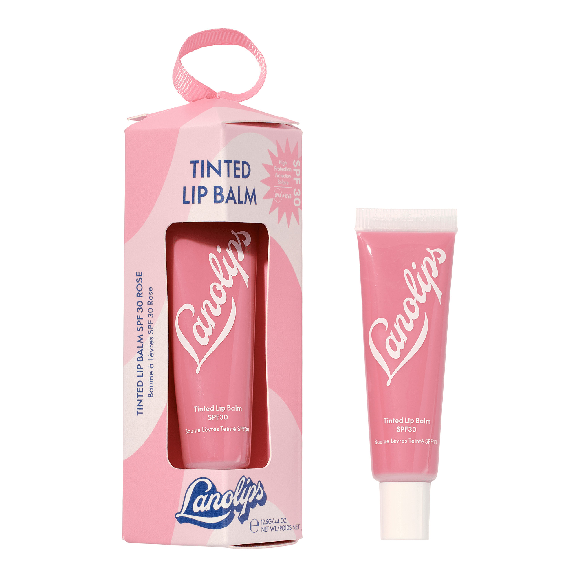 Lanolips Tinted Lip Balm SPF30 Rose Bauble | Adore Beauty (ANZ)