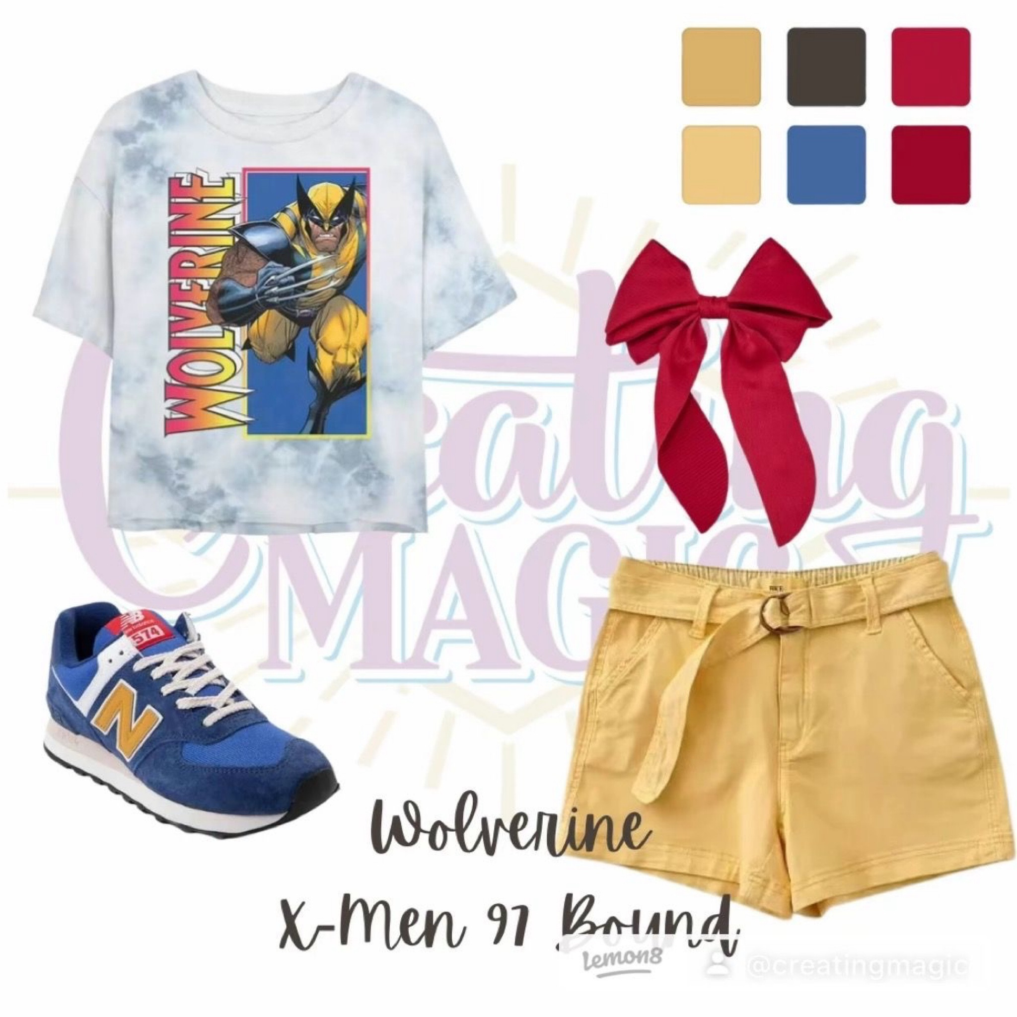 Wolverine inspired X-men fandom fit

#LTKstyletip