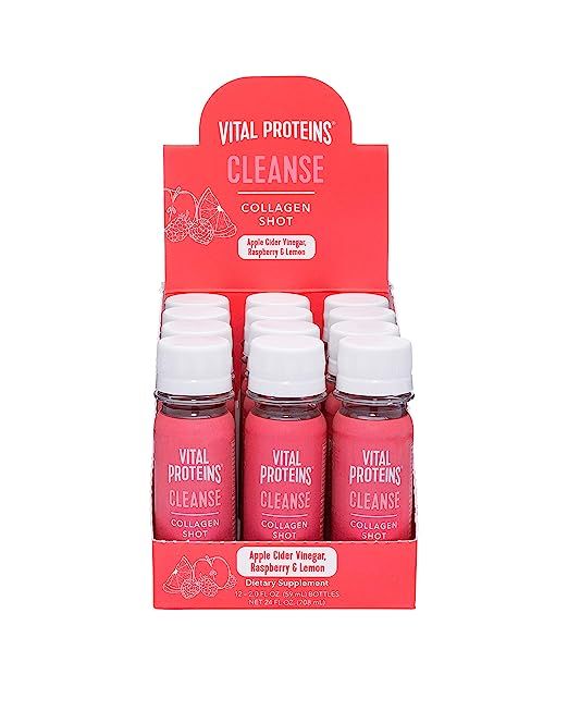 Apple Cider Vinegar Collagen Shots (Cleanse) - Vital Proteins | Amazon (US)