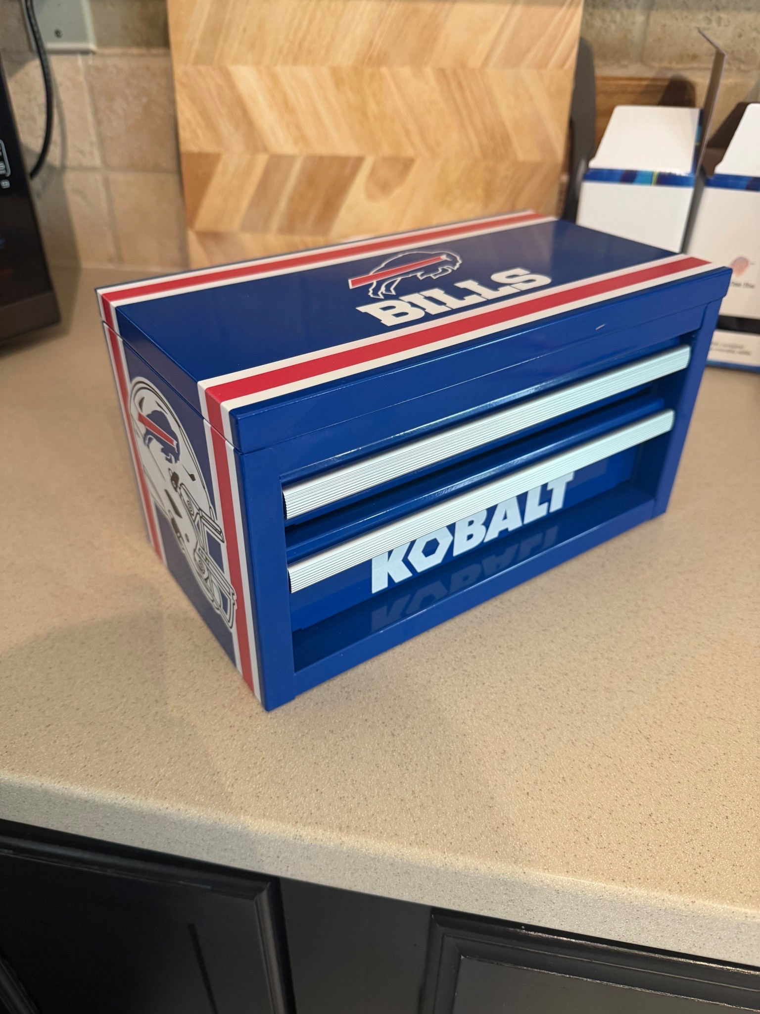 How freaking CUTE is this Buffalo bills mini Kobalt tool box?!? The perfect Father’s Day present for a Bills fan!  

#LTKHome #LTKSeasonal #LTKmomlife