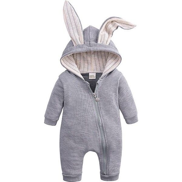Bunny Rabbit Zipper Hoodie | Maisonette