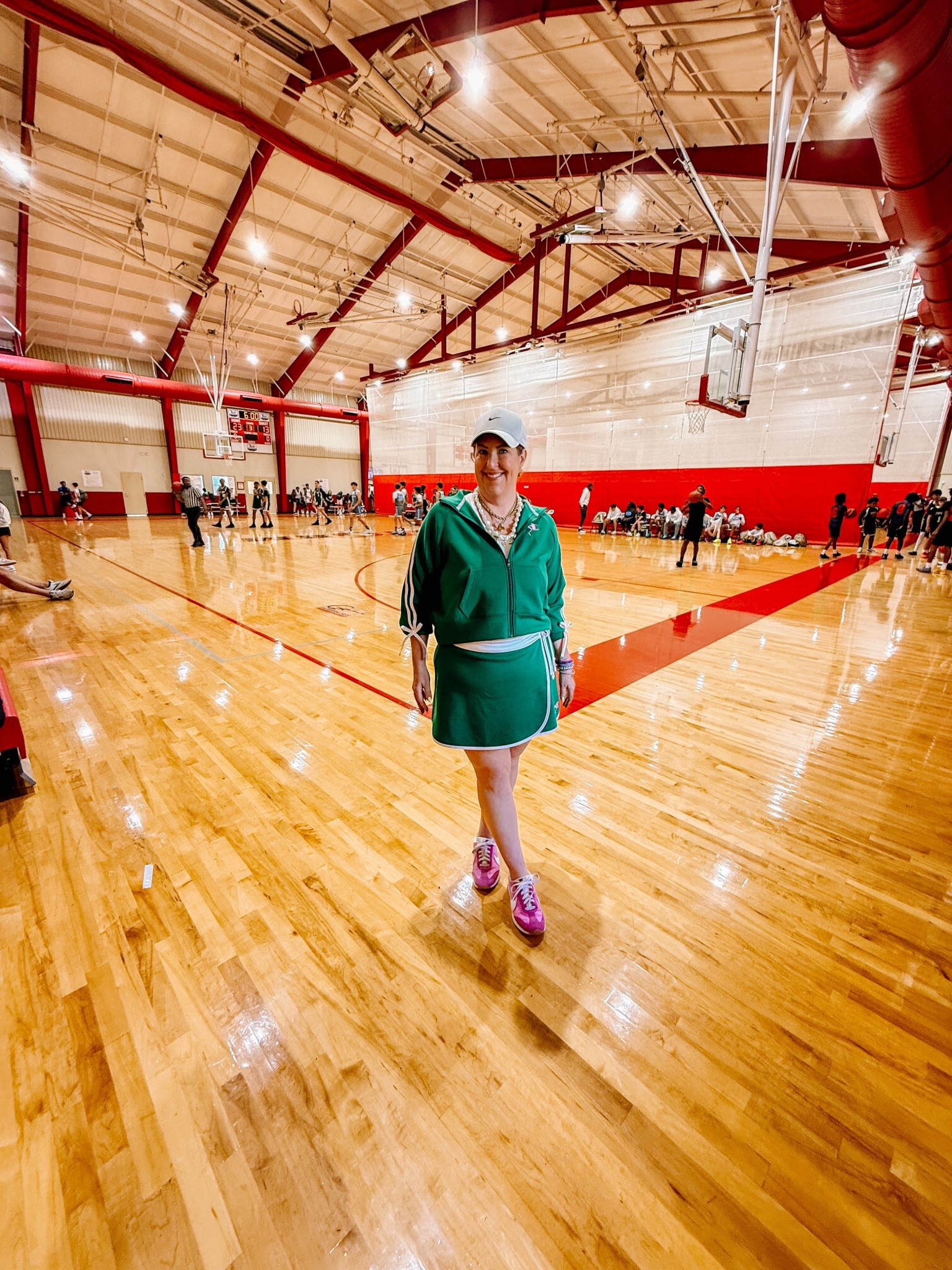 Pink goes good with green  

#LTKvlog #LTKmomlife #LTKootd