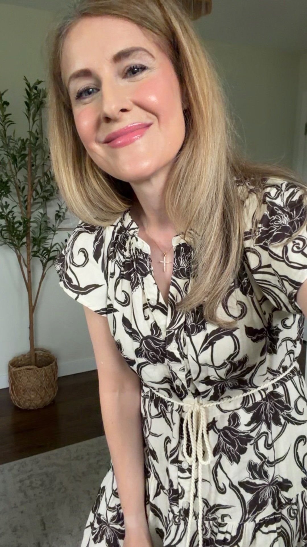 Easy everyday dress $22.98 on Walmart, it’s 100% cotton, has a bit of a texture to it just fyi if you’re really sensitive, I wore it to church on Sunday and kept it on for the rest of the day! Between a small and medium and got the medium. #walmartfashion

#LTKOver40