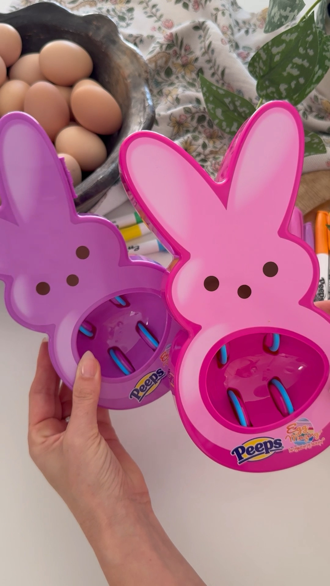 Egg decorating just got a whole lot more fun! The Peeps Egg Decorator is a must-have for Easter crafts with the kids—mess-free, easy, and so cute! Snag yours now! Comes in five fun colors!🐰 #ltkfind #eastercrafts #momlife #easter #easterbunny #peeps #eggdecorating #eggdecoratingkit #kidcrafts #easterforkids #hehasrisen #kidseaster #coloreggs #easterbasket #familyfun #familycraft 

#LTKWatchNow #LTKKids #LTKSeasonal