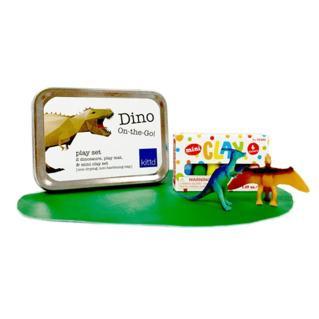 dino on-the-go play set | Ellifox