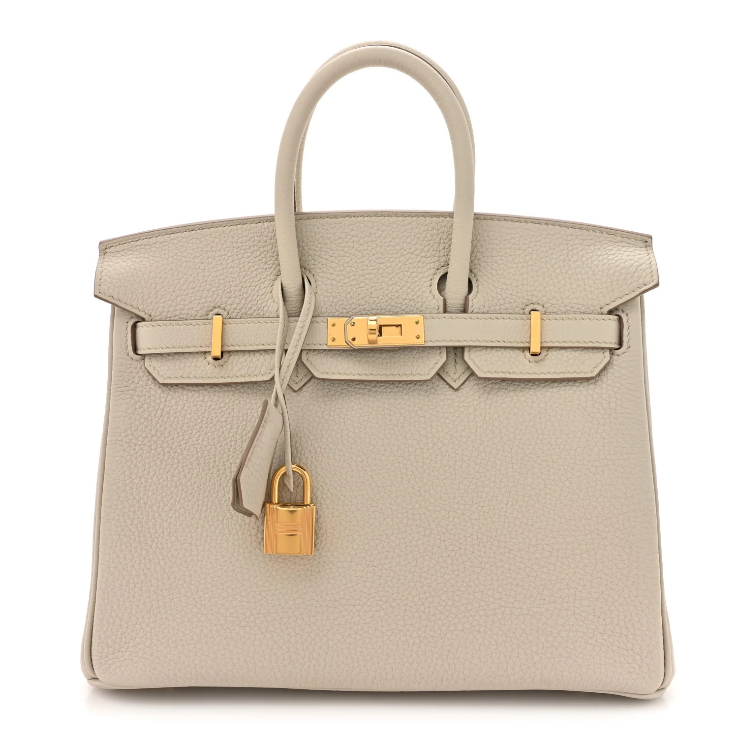 Togo Birkin 25 Beton | FASHIONPHILE (US)