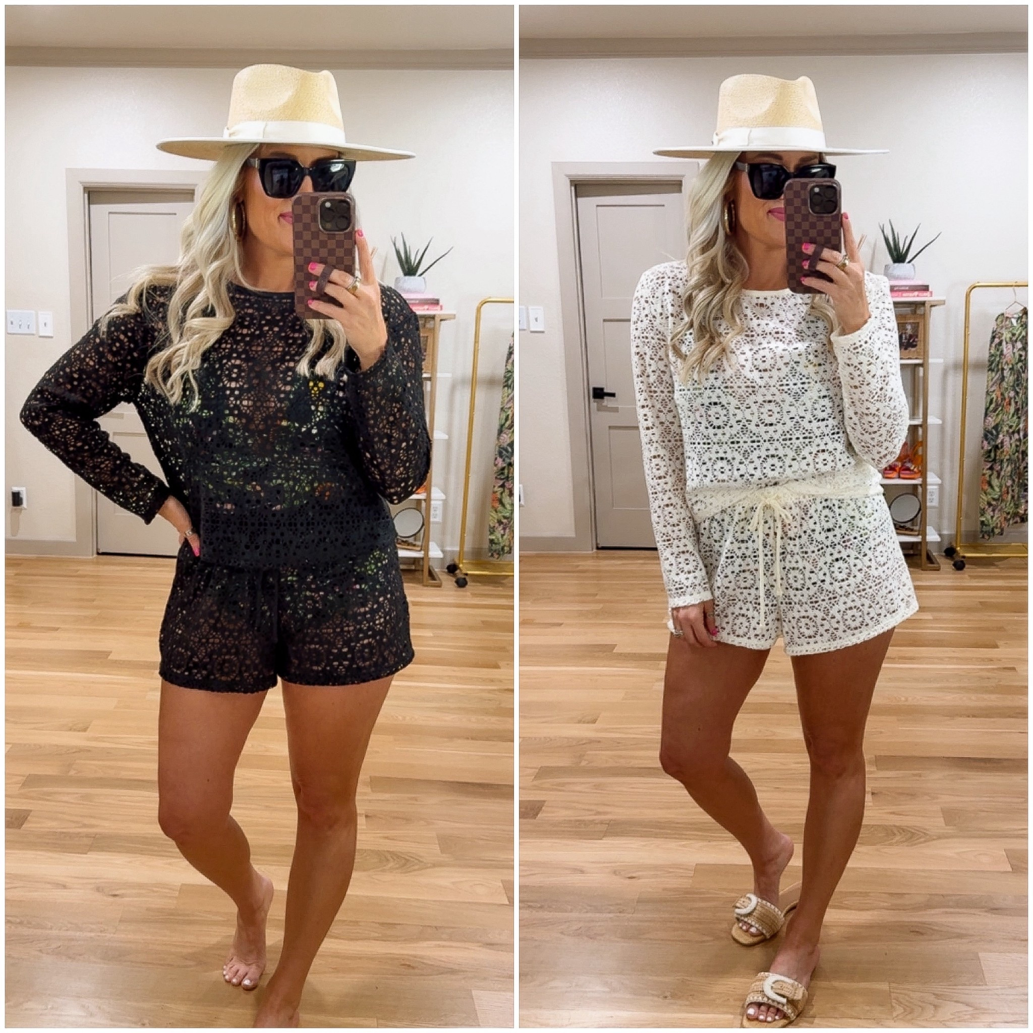 Crochet swimsuit coverups - medium 