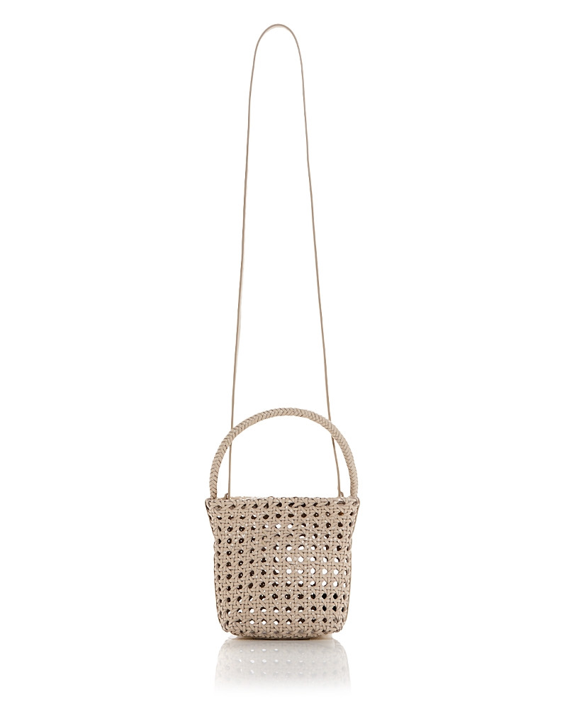 Madewell Handwoven Caned Leather Mini Bag | Bloomingdale's (US)