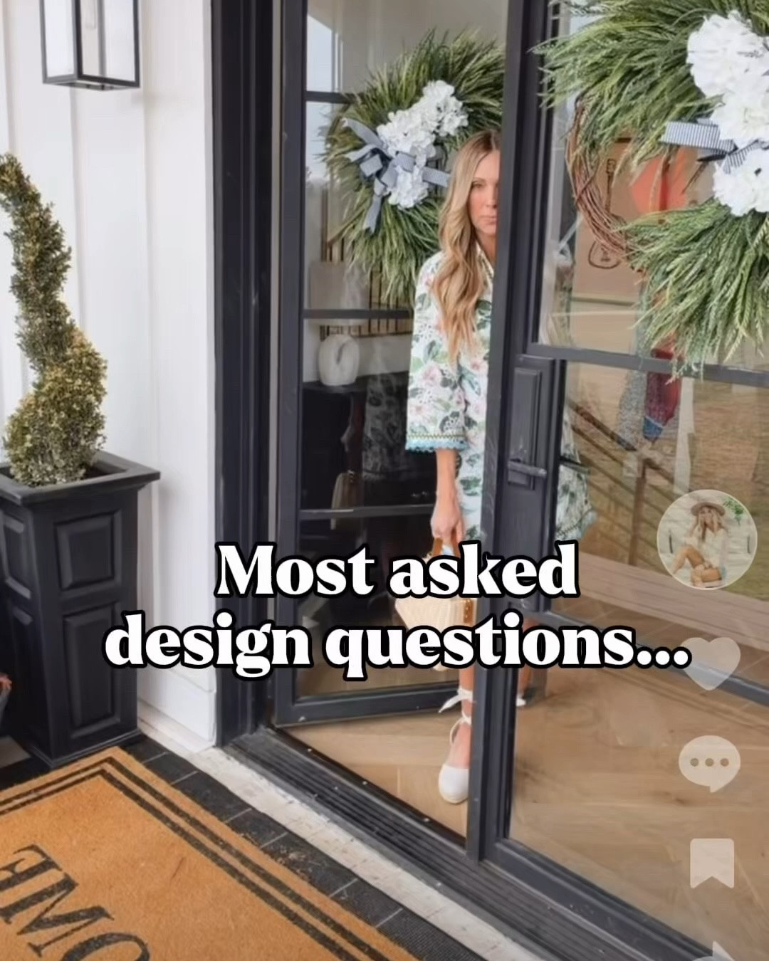 The design questions I get asked most about my home.....

#LTKOver40 #LTKHome