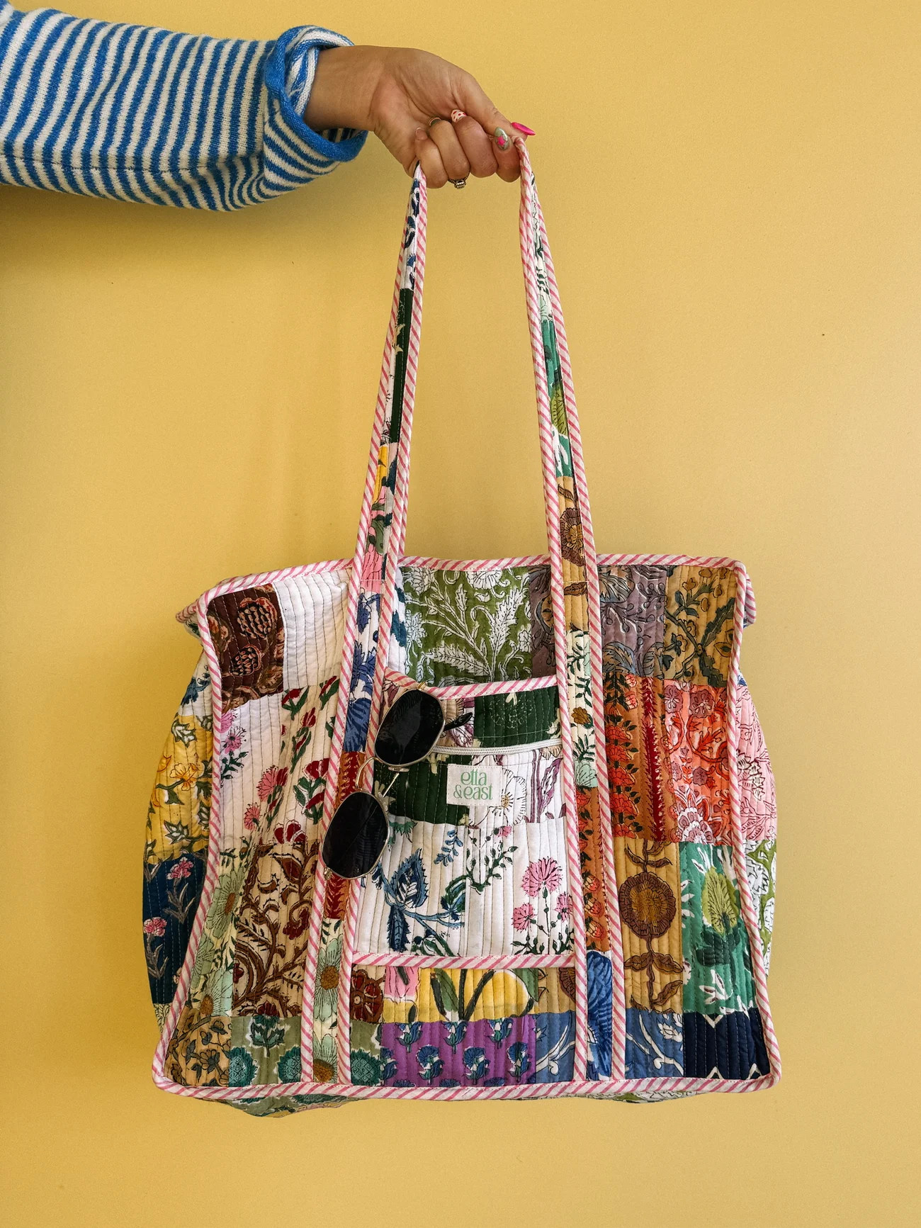ETTA OG | quilted tote bag - pink | Etta & East
