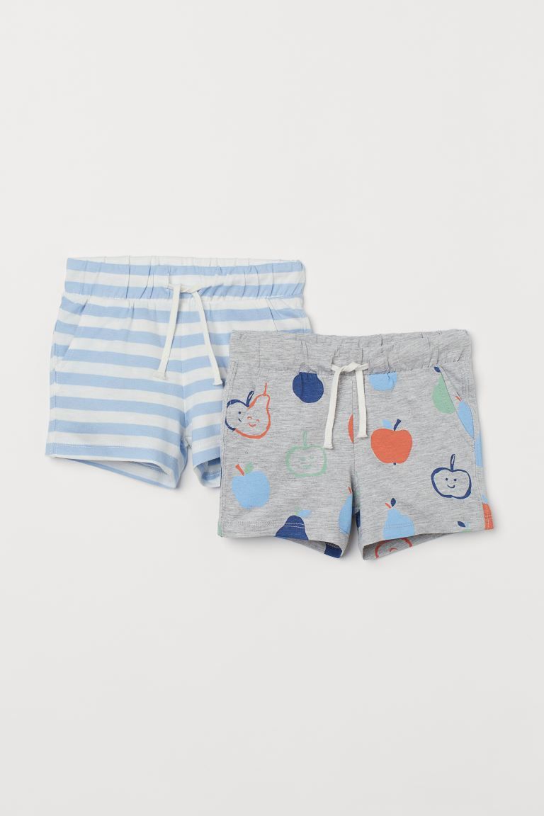 2-pack Cotton Shorts | H&M (US)