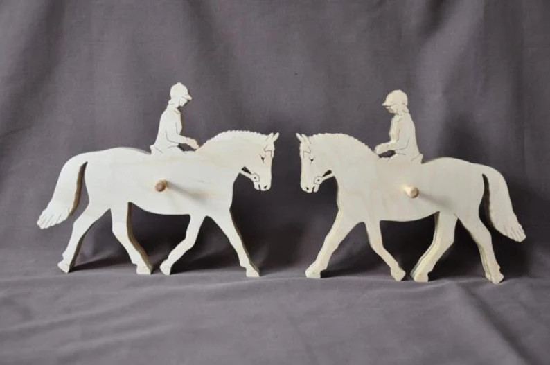 English Horse Show Ribbon Holder Display Wood Wall Hanging Award | Etsy (Global)