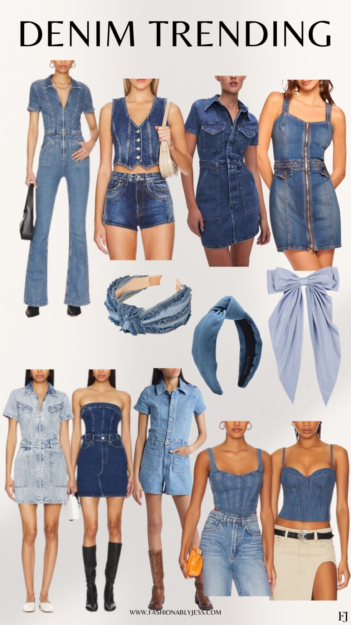 So many cute denim outfits now trending for spring 

#LTKSeasonal #LTKfindsunder100 #LTKstyletip