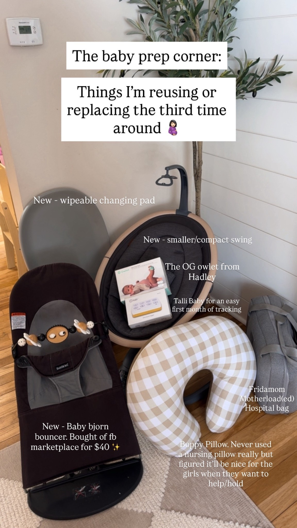 Just a few things I’m reusing or replacing as a third time mom that I find to be helpful 💚

#LTKBump #LTKmomlife #LTKBaby