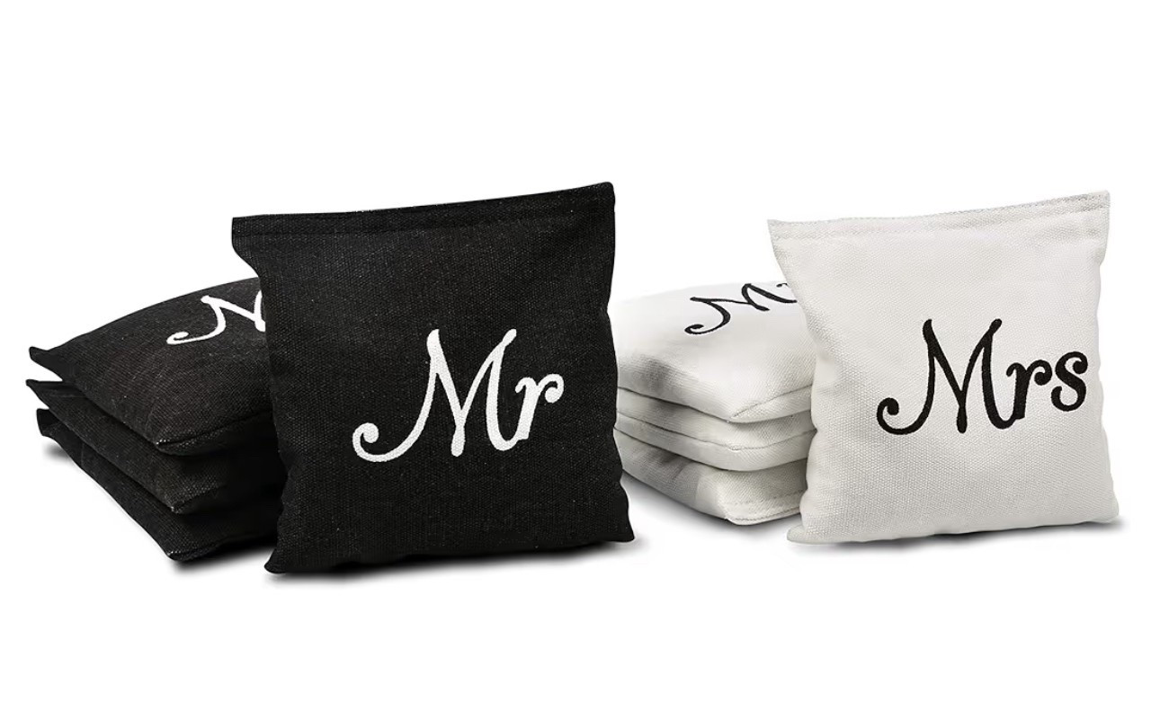 Mr. and Mrs. Cornhole bean bags

#LTKFamily #LTKWedding