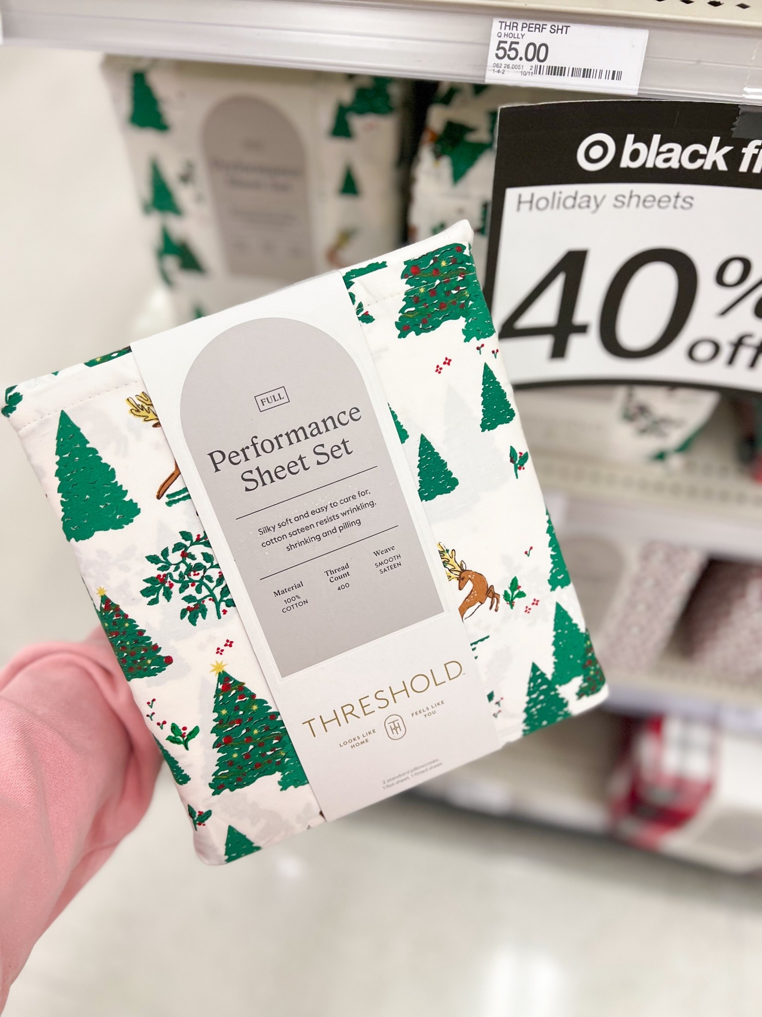 40% off Holiday sheets

Target Christmas 

#LTKSaleAlert #LTKHoliday #LTKHome